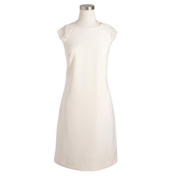 J. Crew Dresses & Skirts - Jcrew Lace Cap Sleeve Dress NWT